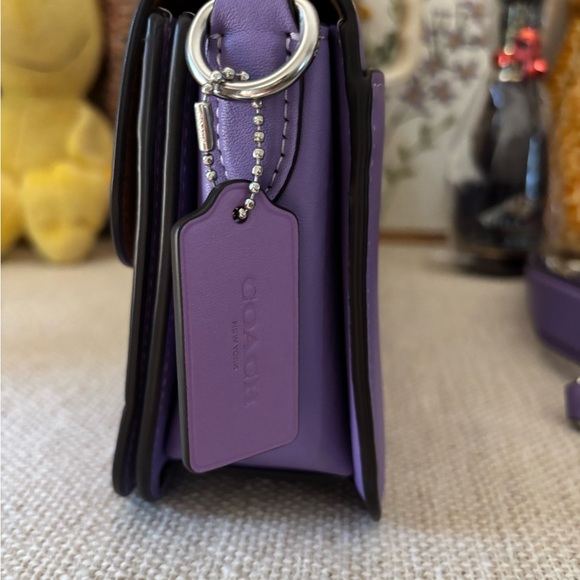 Coach Morgan Shoulder Bag In Floral Print - Picture 4 of 11